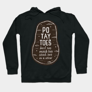 POTATO Hangry Design Hoodie